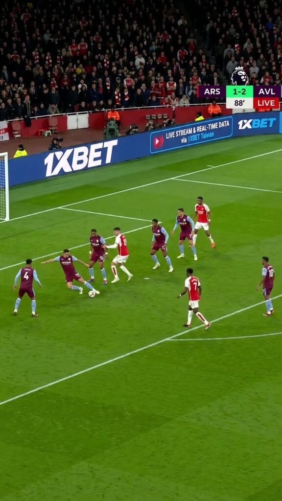 2026年1XBET台灣英超賽事預測：阿森納 vs 阿斯頓維拉 前瞻解析